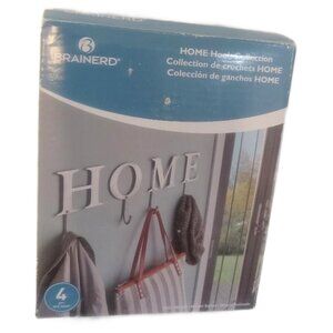 Brainerd Home Hook Collection Silver Easy 2 Step Installation Holds Up To 35 lbs